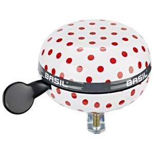 Basil Ding-Dong Polka Dot Blanc/Pois Rouge