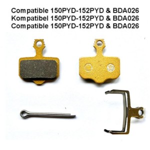 Plaquettes de frein hydraulique e-fati