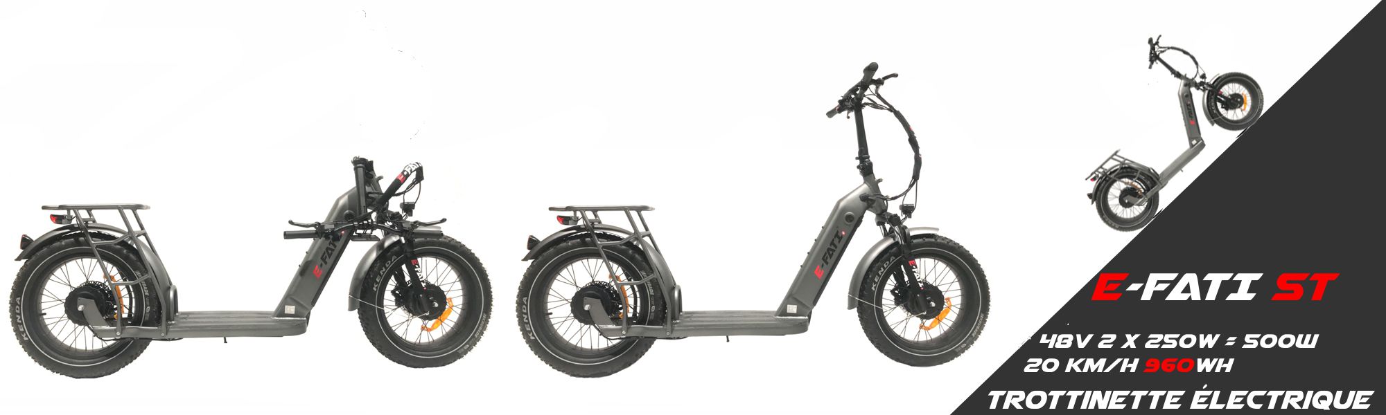 e-fati fatbike électrique pliable